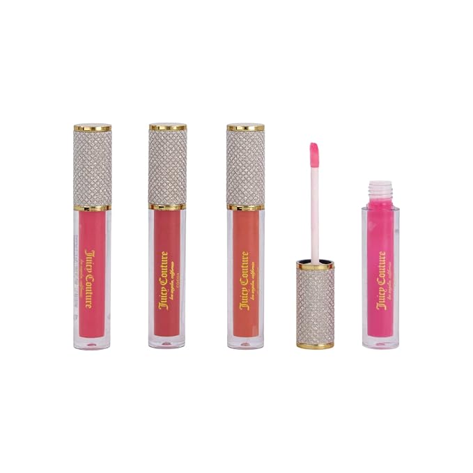 Juicy Couture – Set de 4 Brillos Labiales