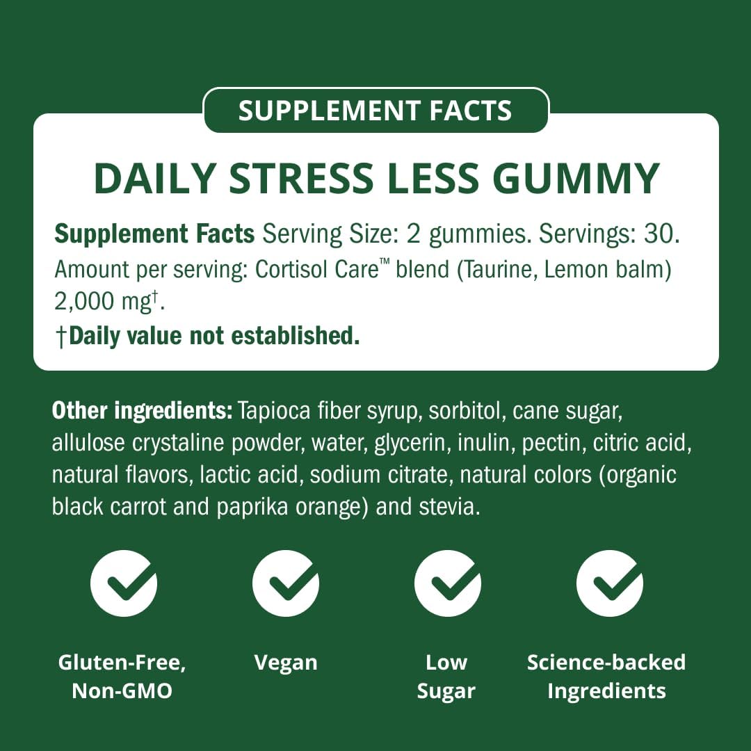 Semaine Stress Less Gummy – Gomitas para el Estrés con Cortisol Care® 60 Unidades