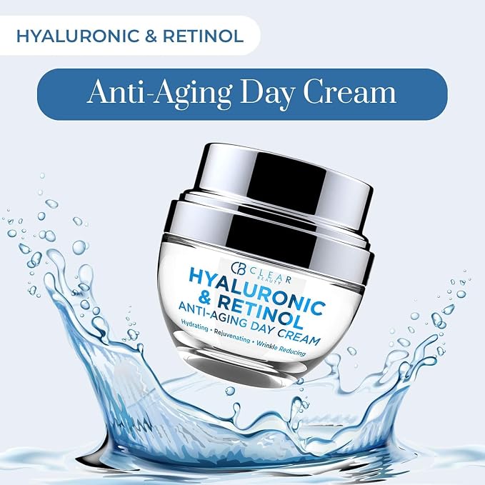 Clear Beauty Hyaluronic & Retinol Face Moisturizer