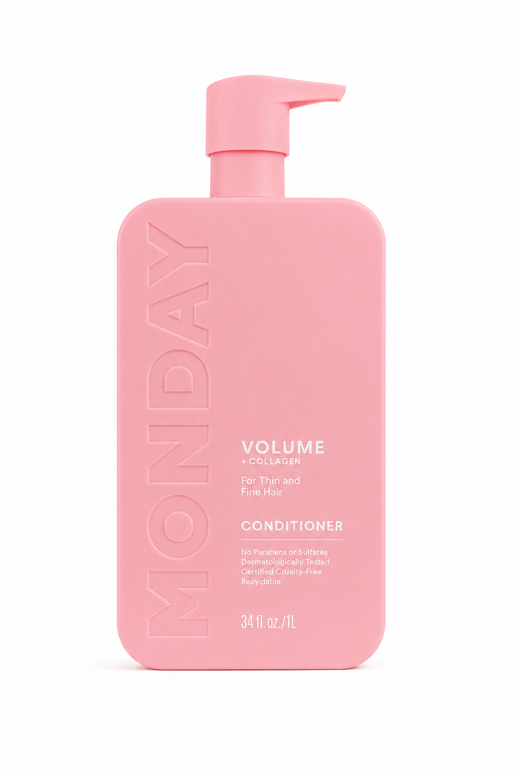 MONDAY Haircare – Acondicionador Voluminizador con Colágeno 1 L