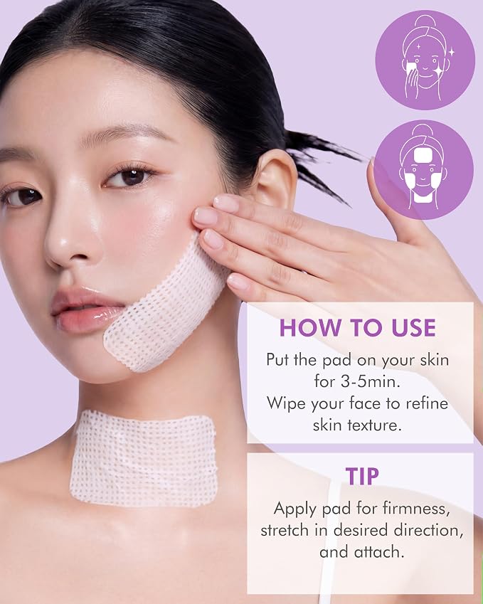DERMAL Retinol Peptide Lifting Pads – Almohadillas de Cuidado Facial Antiedad 120 Pads