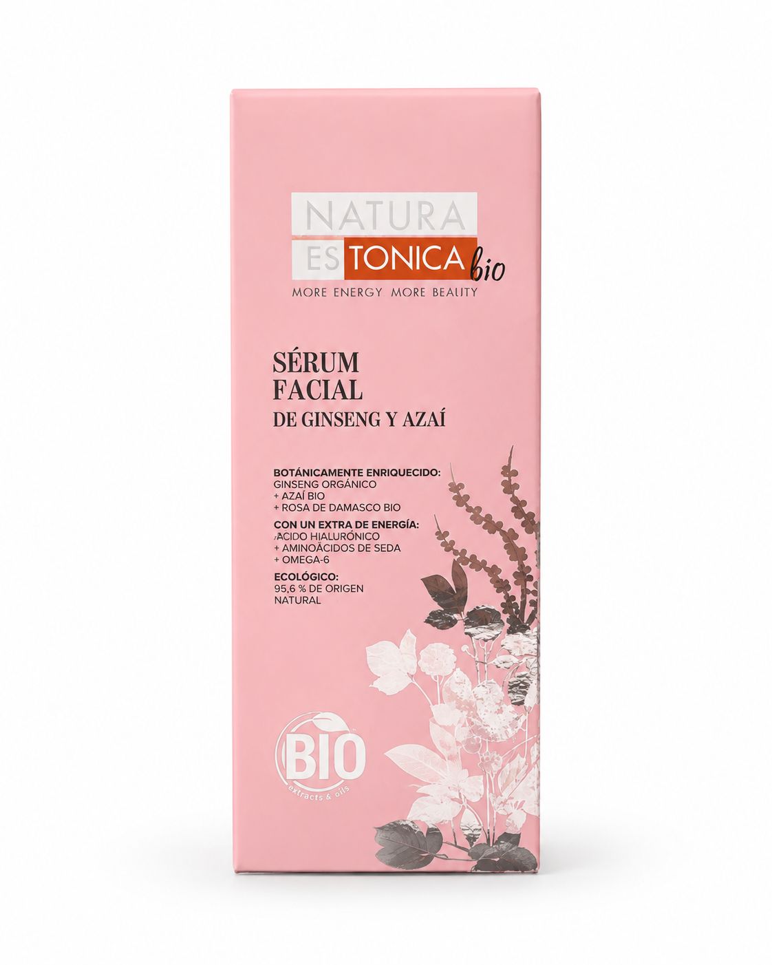 Natura Estonica Bio – Sérum Facial Antiedad de Ginseng y Açaí