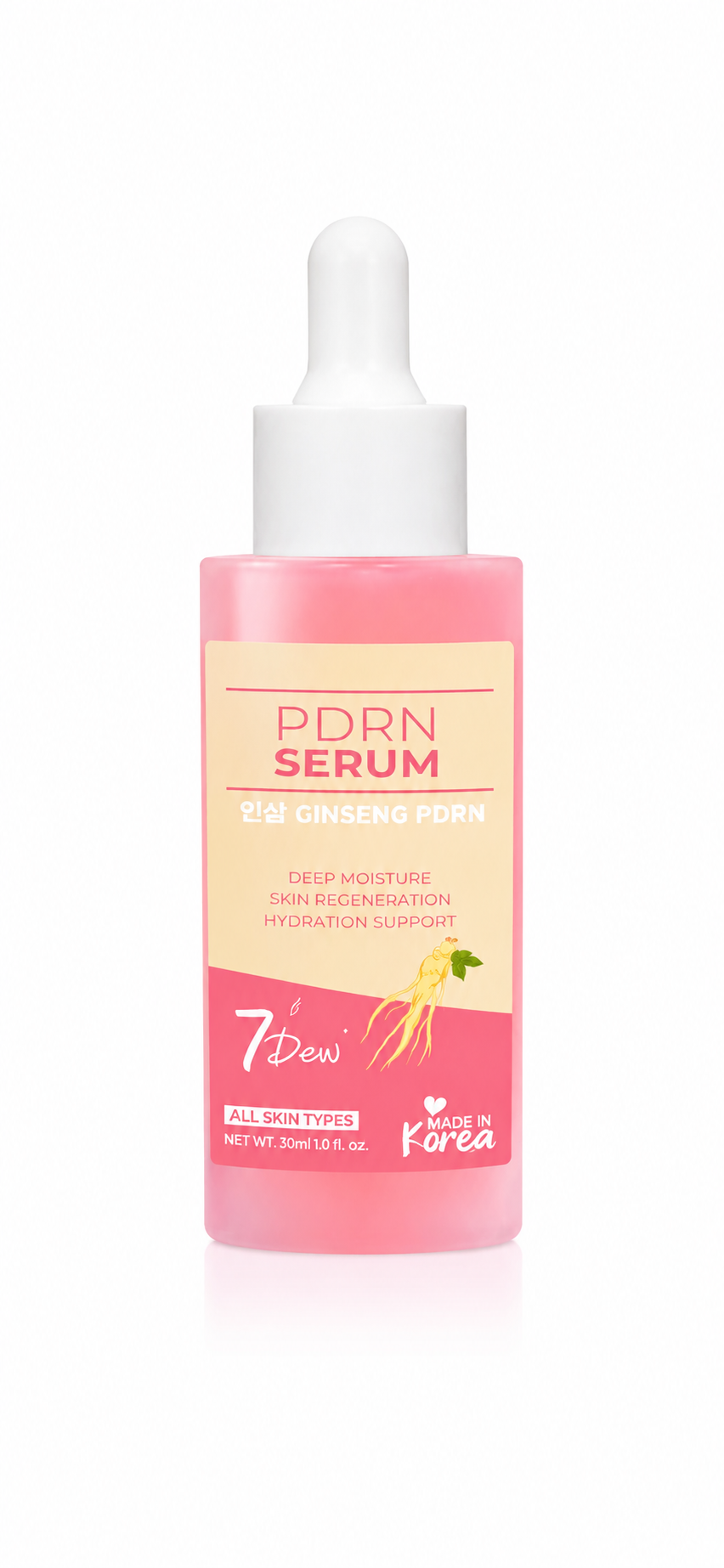 7 Dew Ginseng PDRN Serum – Suero Facial Hidratante 60 ml