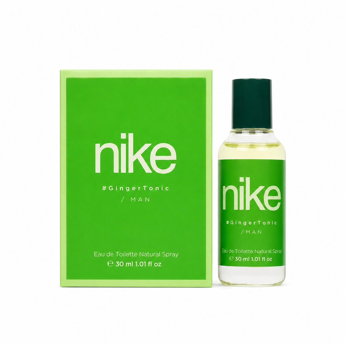 Nike Ginger Tonic Man – Eau de Toilette Masculina Cítrica Floral 30 ml