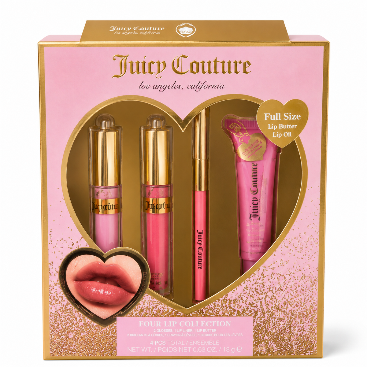 Juicy Couture – Set de Labios Honey Bun Warm Caramel