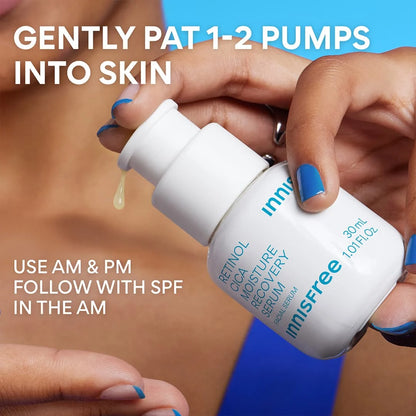 Innisfree Retinol Cica Moisture Recovery Serum – Sérum Facial Hidratante con Retinol y Cica
