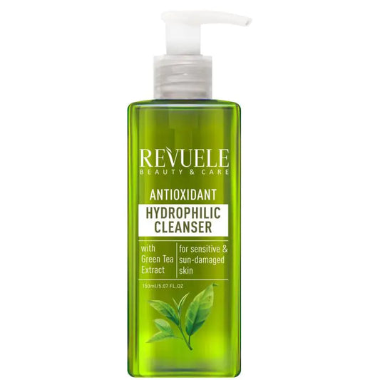 REVUELE Limpiador Facial Antioxidante con Té Verde 150 ml