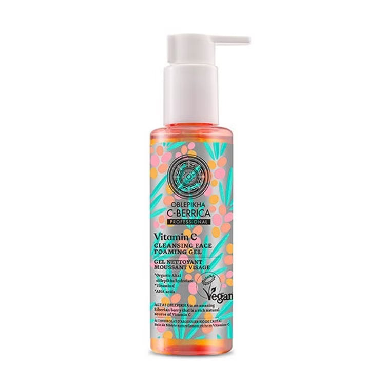 Natura Siberica Oblepikha C-Berrica Gel Limpiador Facial Espumoso 150 ml