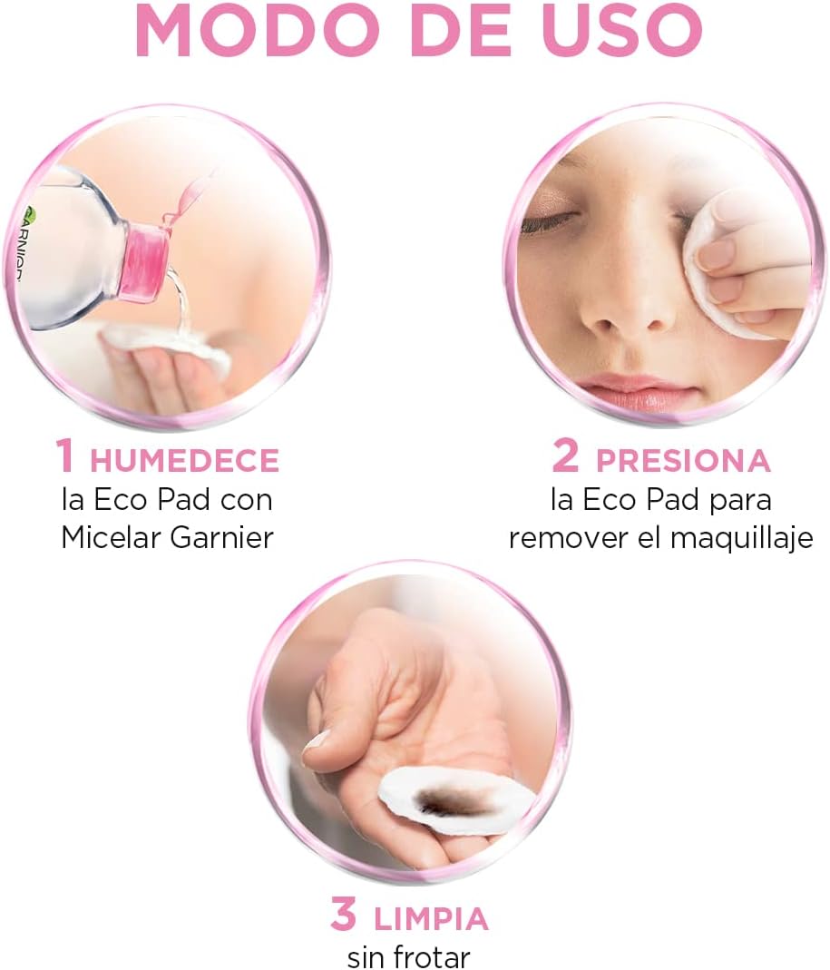 Garnier Micellar Cleansing Water All-in-1 to cleanse, remove makeup, and tone skin