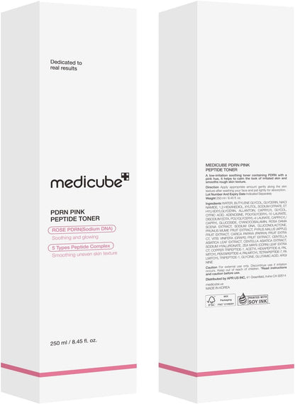 Medicube PDRN Pink Cica – Tónico Facial Calmante 250 ml