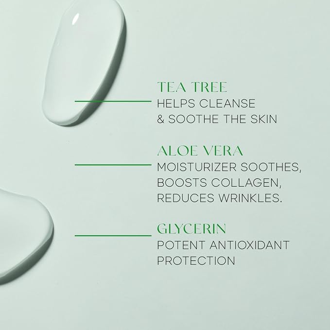 Skin 2.0 Tea Tree & Aloe – Exfoliante Facial con Árbol de Té y Aloe Vera