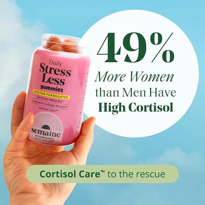 Semaine Stress Less Gummy – Gomitas para el Estrés con Cortisol Care® 60 Unidades