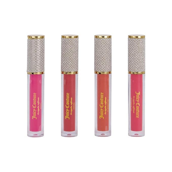 Juicy Couture – Set de 4 Brillos Labiales