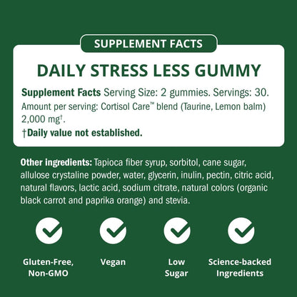 Semaine Stress Less Gummy – Gomitas para el Estrés con Cortisol Care® 60 Unidades