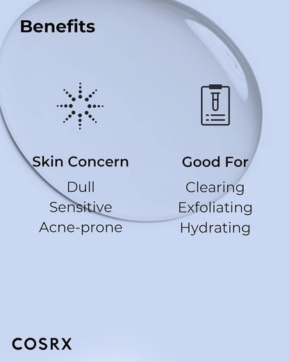COSRX AHA BHA CLARIFYING TREATMENT TONER K-BEAUTY