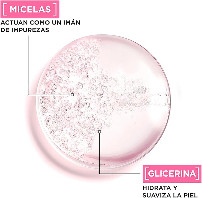 Garnier Micellar Cleansing Water All-in-1 to cleanse, remove makeup, and tone skin