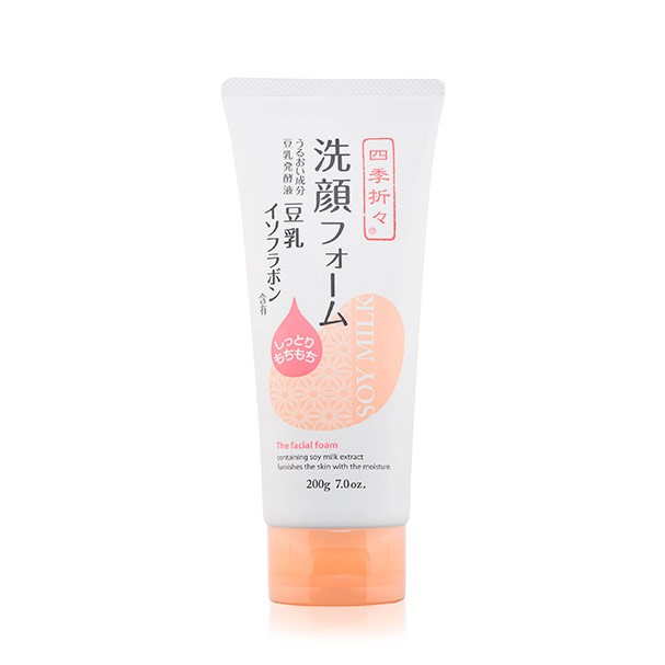Shikioriori Soy Milk Facial Cleansing Foam 200g_0 Applicable promotions Coupon Meet the requirements to get RM10.00 Coupon Promotion Merdeka Storewide 15% off Country/Region Delivery Shikioriori Soy Milk Facial Cleansing Foam