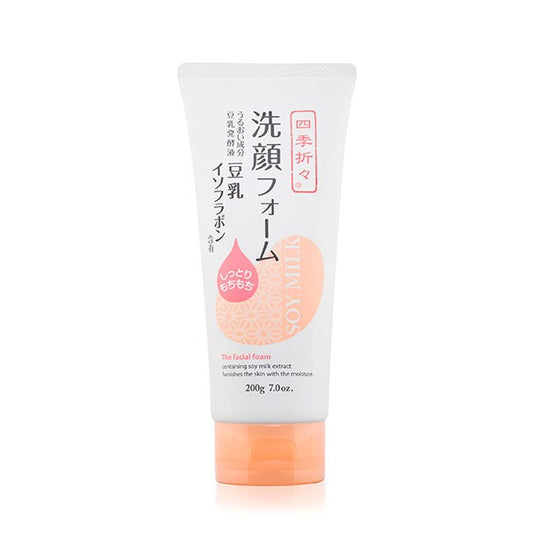Shikioriori Soy Milk – Espuma Limpiadora Facial de Leche de Soja 200 g