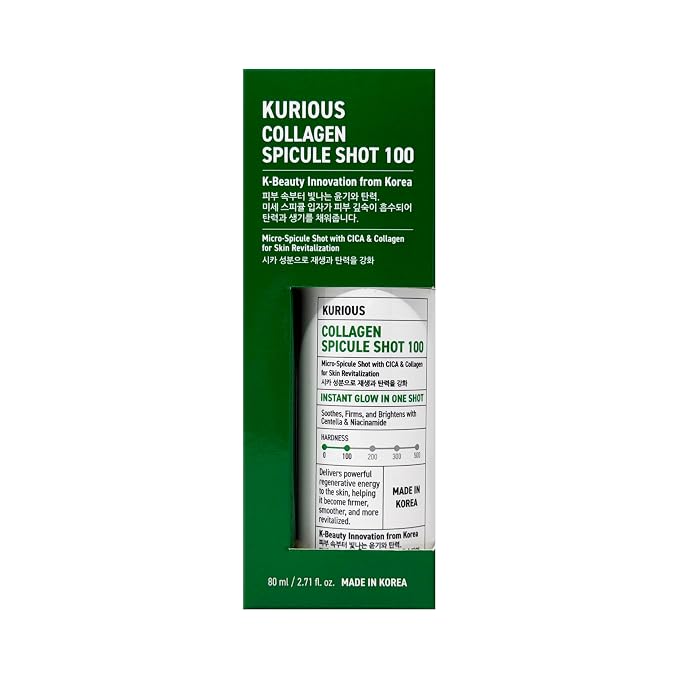 KURIOUS Collagen Spicule Shot 100 Liquid Microneedling Serum,