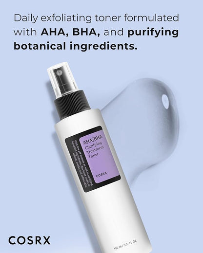 COSRX AHA BHA CLARIFYING TREATMENT TONER K-BEAUTY