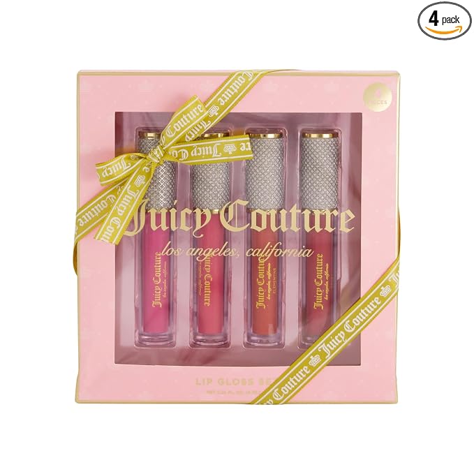 Juicy Couture – Set de 4 Brillos Labiales