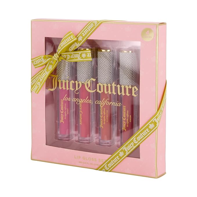 Juicy Couture – Set de 4 Brillos Labiales