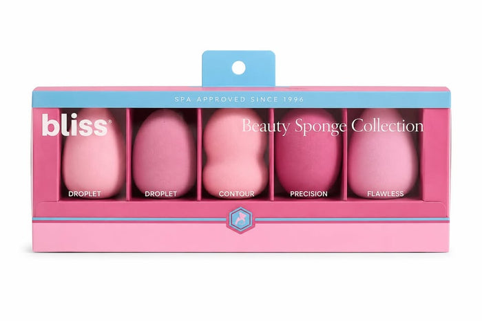 Bliss Beauty Sponge Collection – Set de 5 Esponjas de Maquillaje