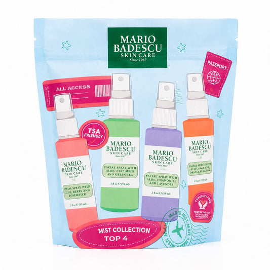 Mario Badescu Mini Mist Collection – Set de 4 Sprays Faciales Mini