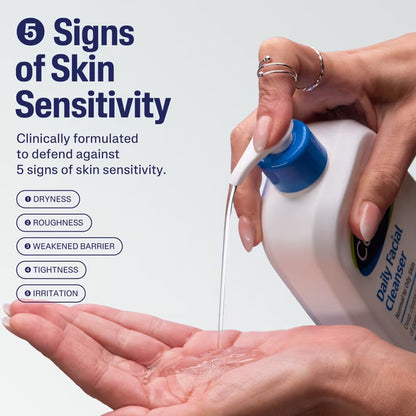 Cetaphil Daily Facial Cleanser – Limpiador Facial Diario para Piel Sensible y Mixta a Grasa