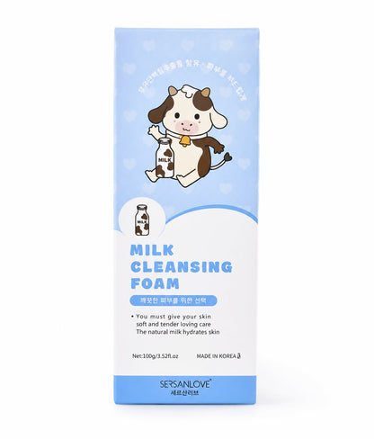 SERSANLOVE Milk Cleansing Foam – Limpiador Facial de Leche 100 g
