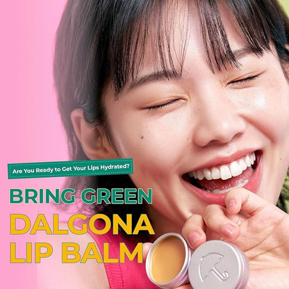 BRING GREEN Dalgona Lip Balm – Bálsamo Labial con Aroma a Dalgona