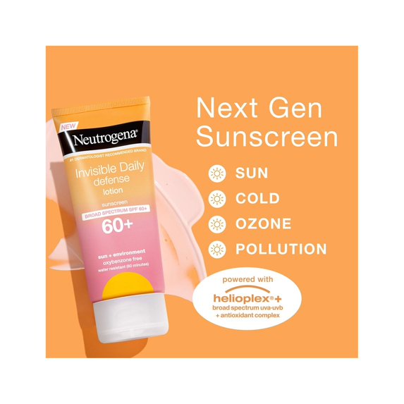 Neutrogena – Loción Invisible de Defensa Diaria SPF 60