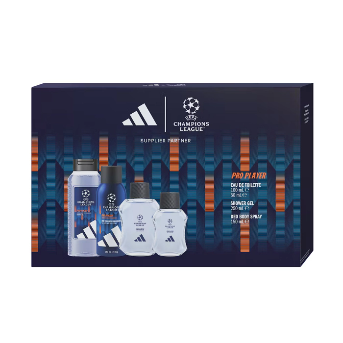 Adidas UEFA Champions League Pro Player Estuche para Hombre – 3 productos