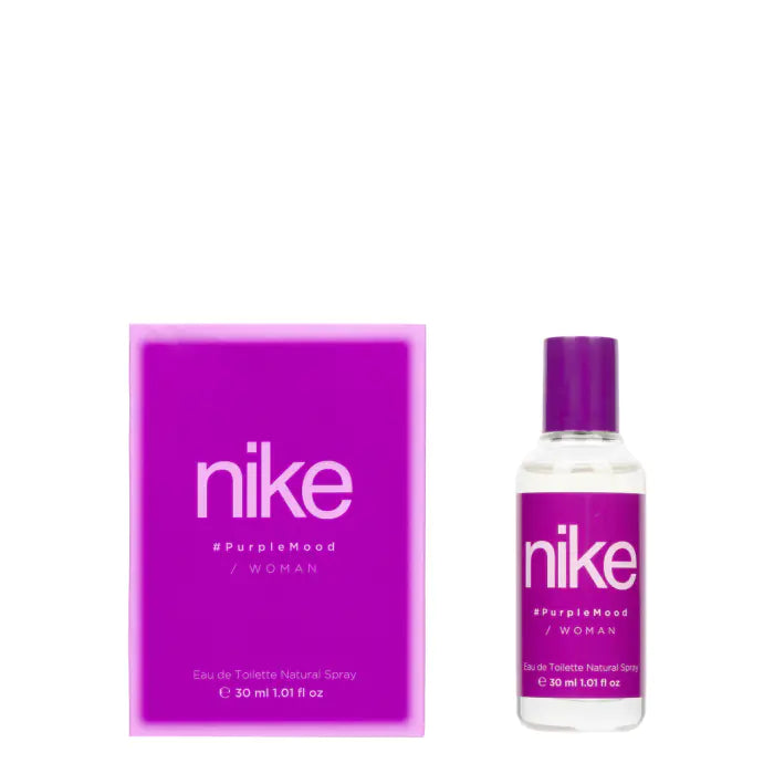 Nike #PurpleMood Woman – Eau de Toilette Femenina Gourmand 30 ml