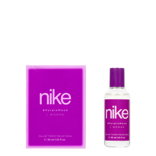 Nike #PurpleMood Woman – Eau de Toilette Femenina Gourmand 30 ml