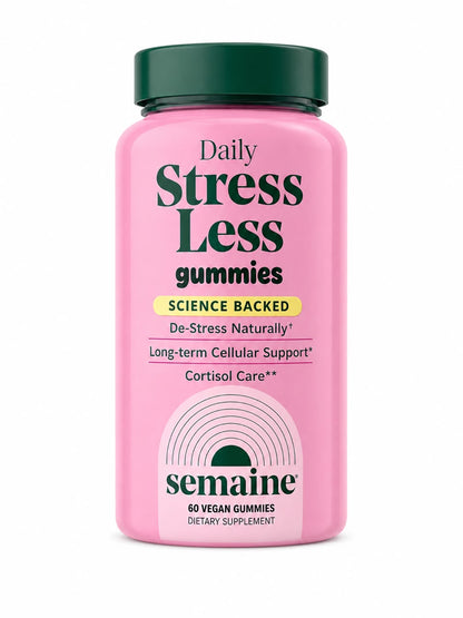 Semaine Stress Less Gummy – Gomitas para el Estrés con Cortisol Care® 60 Unidades