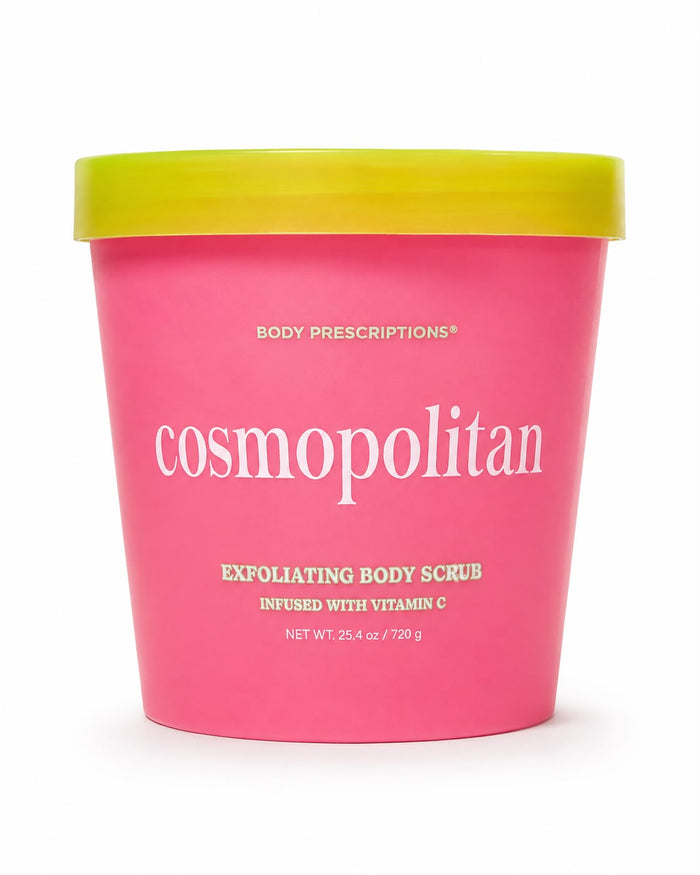 Body Prescriptions Cosmopolitan Exfoliating Body Scrub – Exfoliante Corporal con Vitamina C 720 g