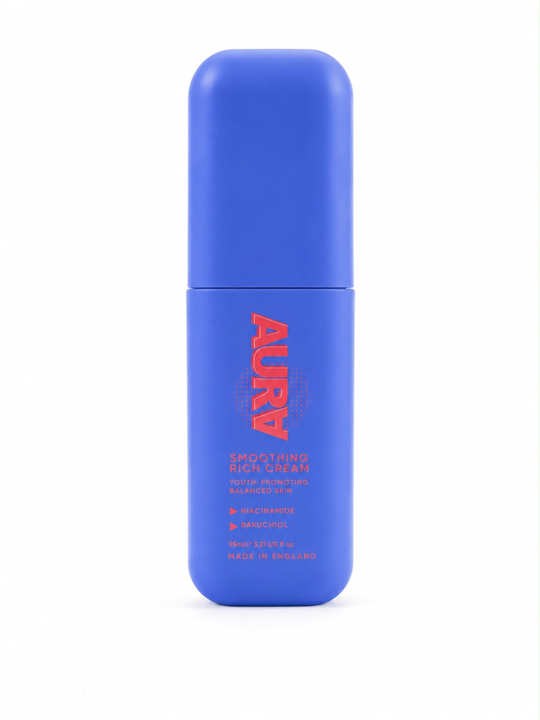 AURA Smoothing Rich Cream – Crema Facial Suavizante con Niacinamida y Bakuchiol 95 mL