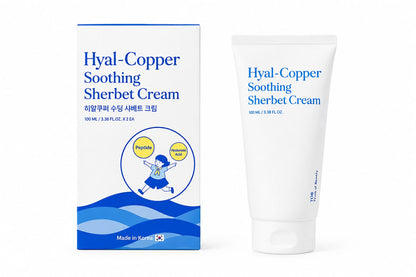 Truth Of Beauty Hyal-Copper Soothing Sherbet Cream – Crema Facial Calmante con Ácido Hialurónico y Péptidos 100 mL