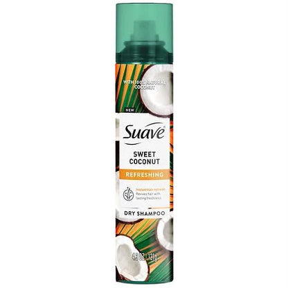 Suave Sweet Coconut Refreshing Dry Shampoo – Shampoo en Seco de Coco 121 g