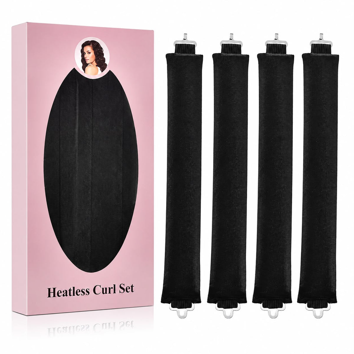 Heatless Curl Set – Set de Rulos sin Calor para el Cabello