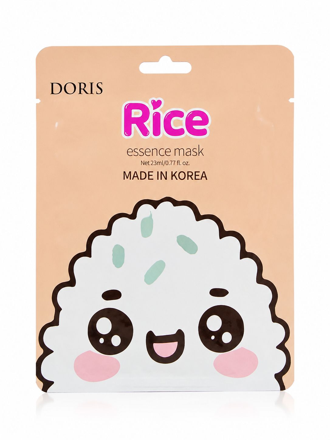 Doris Mascarilla Facial de Arroz – Mascarilla Facial en Tela con Extracto de Arroz 23 ml