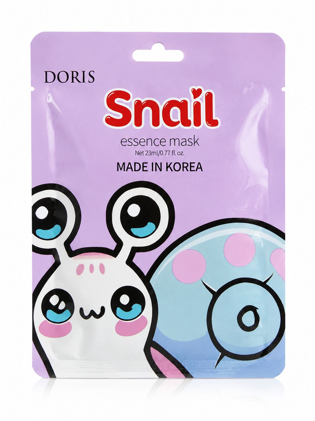 Doris Mascarilla Facial de Caracol – Mascarilla Facial en Tela con Filtrado de Secreción de Caracol 23 ml
