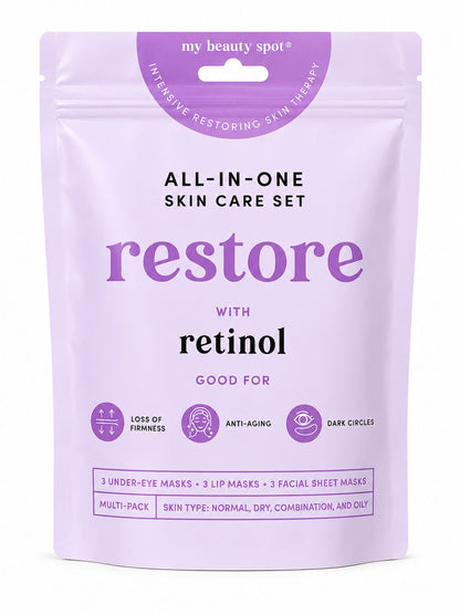 My Beauty Spot Restore – Set de Cuidado Facial con Retinol