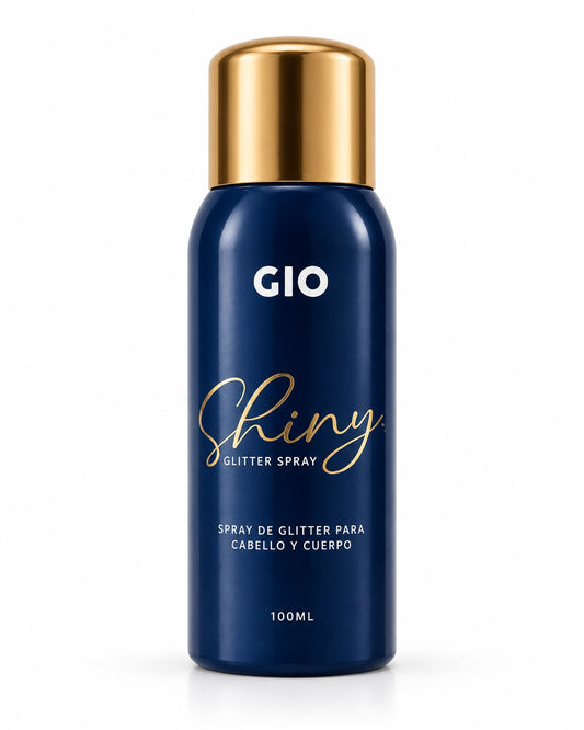 GIO Shiny Glitter Spray para Cabello y Cuerpo 100 ml