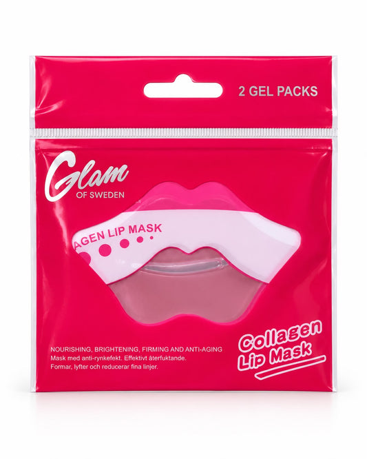 Glam of Sweden Collagen Lip Mask Mascarilla de Colágeno para Labios – 2 unidades