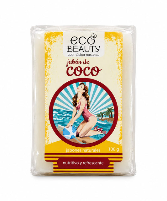 Eco Beauty Jabón de Coco 100 g