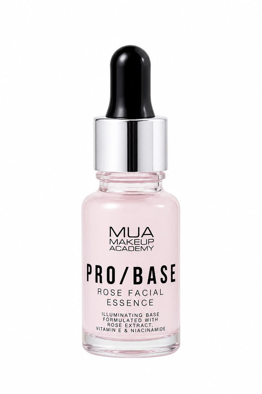 MUA Makeup Academy Pro/Base Rose Facial Essence – Esencia Facial Iluminadora 15 ml