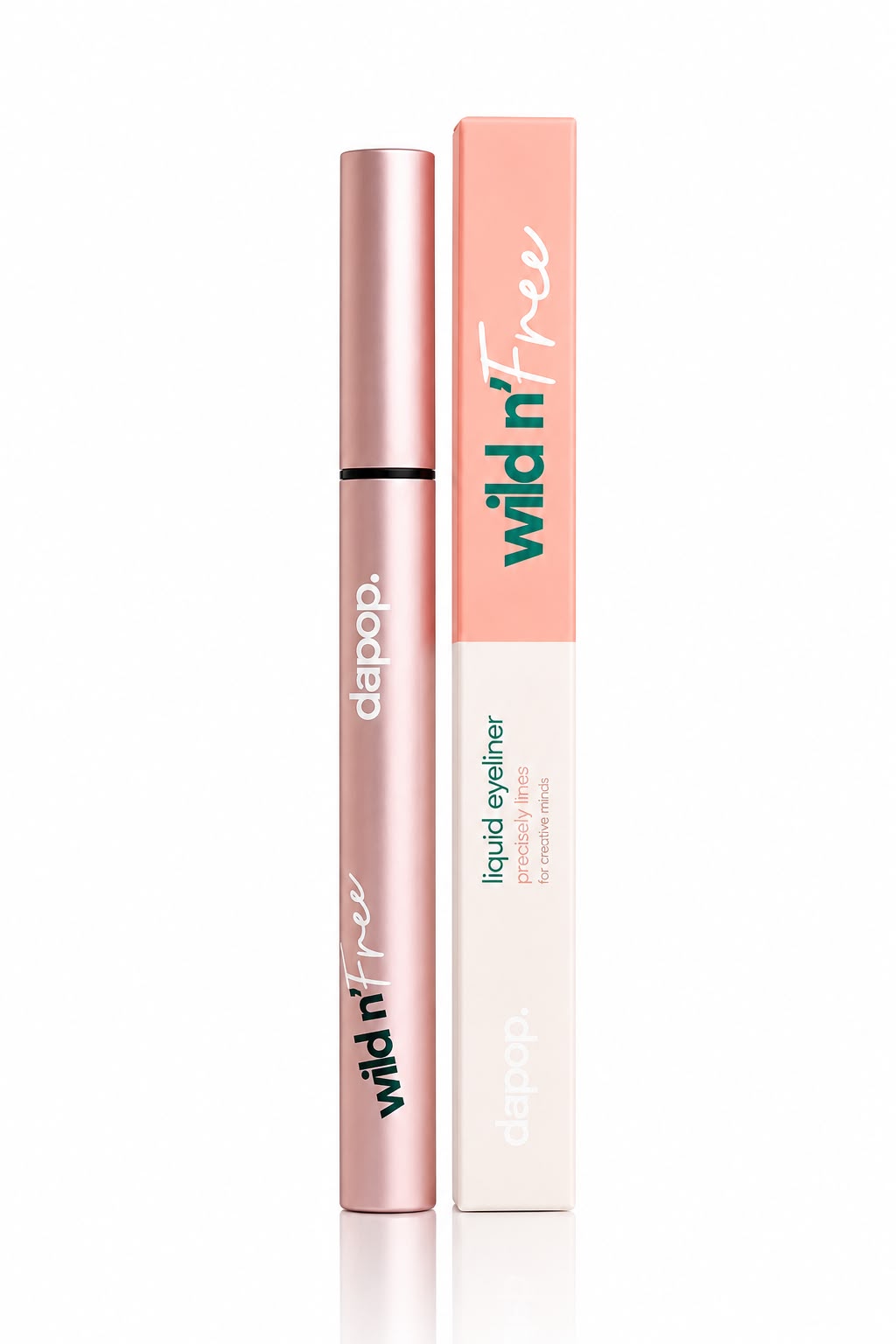 Dapop Wild N’ Free Liquid Eyeliner – Delineador Líquido Negro