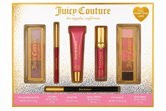 Juicy Couture Full Desert Rose Look – Set de Maquillaje de 6 Piezas